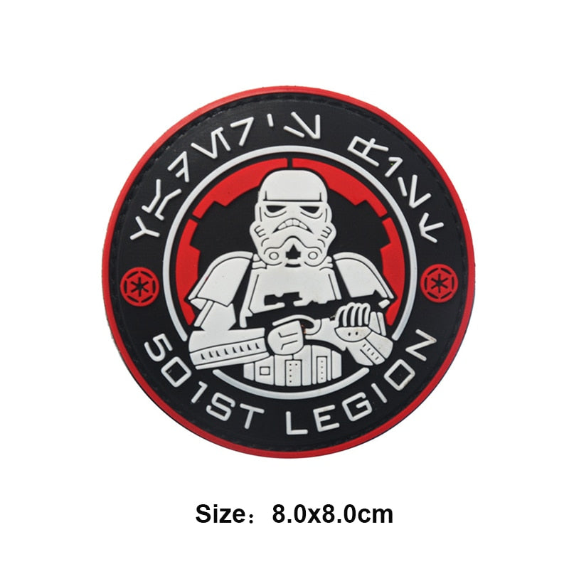 Empire and Rebellion '501st Legion | 2.0' PVC Rubber Velcro Patch