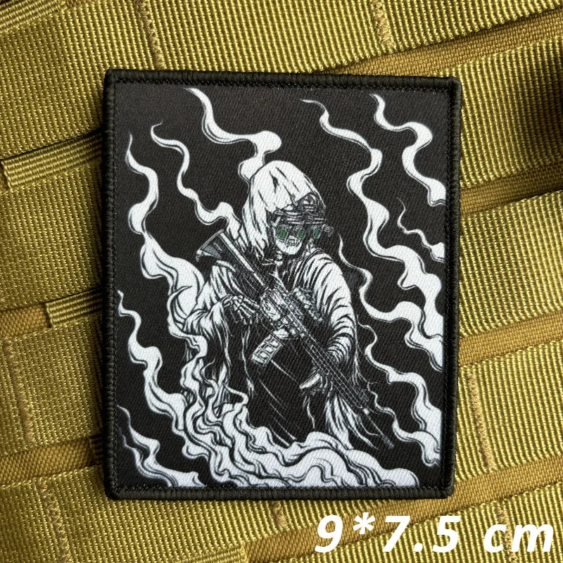 Tactical Reaper 'Night Vision Goggles' Embroidered Velcro Patch