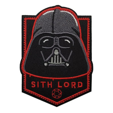 Empire and Rebellion 'Sith Lord' Embroidered Velcro Patch