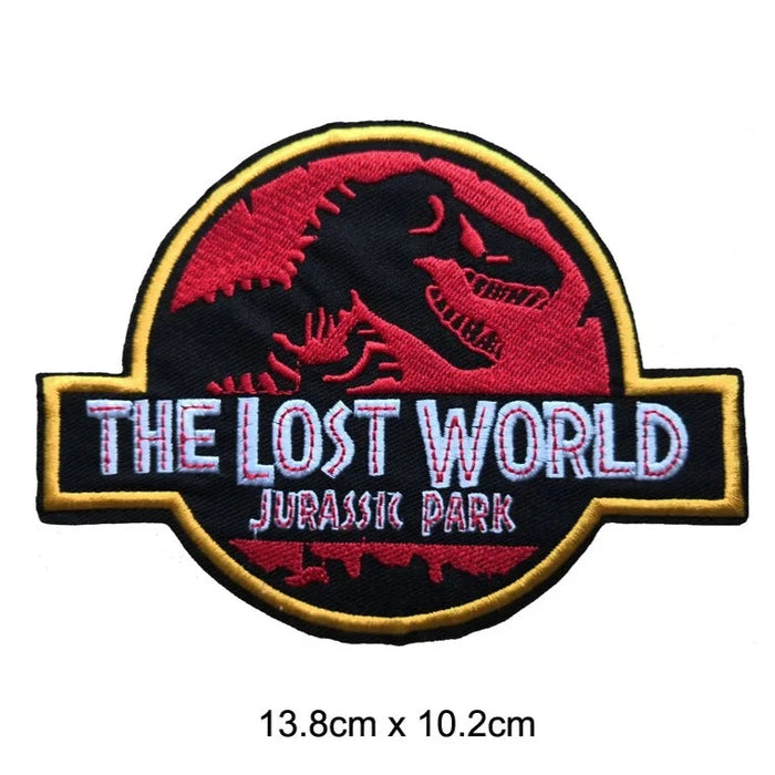 Jurassic Park 'The Lost World Logo' Embroidered Patch