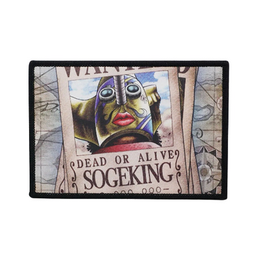 One Piece 'Sogeking | Dead or Alive' Embroidered Velcro Patch
