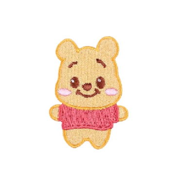 Winnie the Pooh 'Baby Pooh | Happy' Embroidered Patch