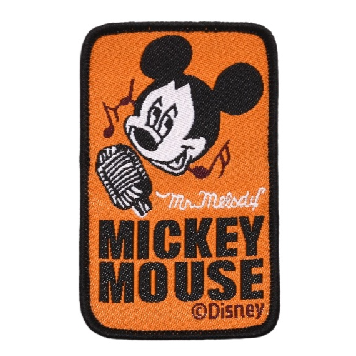 Mickey Mouse 'Mr. Melody Mickey Mouse' Embroidered Patch
