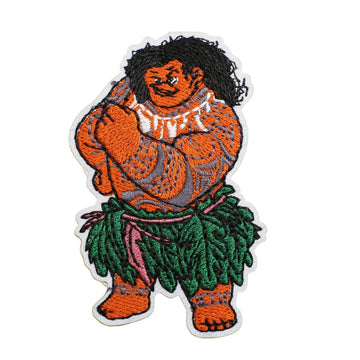 Moana 'Maui | Strong' Embroidered Patch