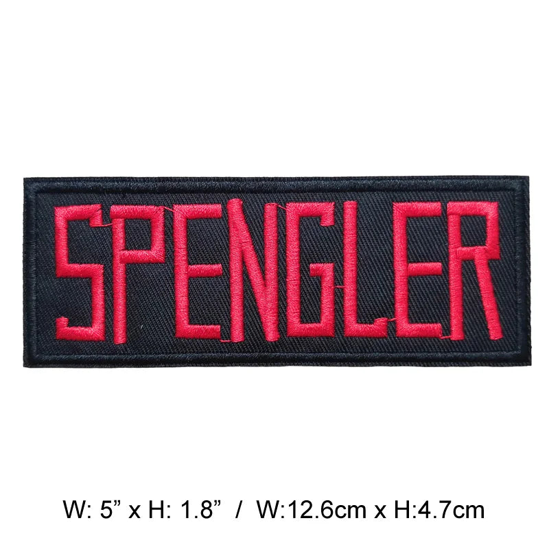 Ghostbusters 'Spengler Name Tag' Embroidered Patch – Little Patch Co