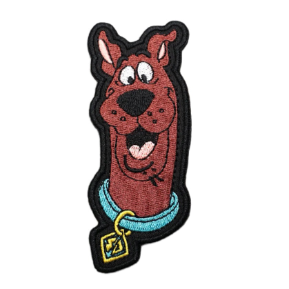 Scooby Doo 'Head' Embroidered Velcro Patch