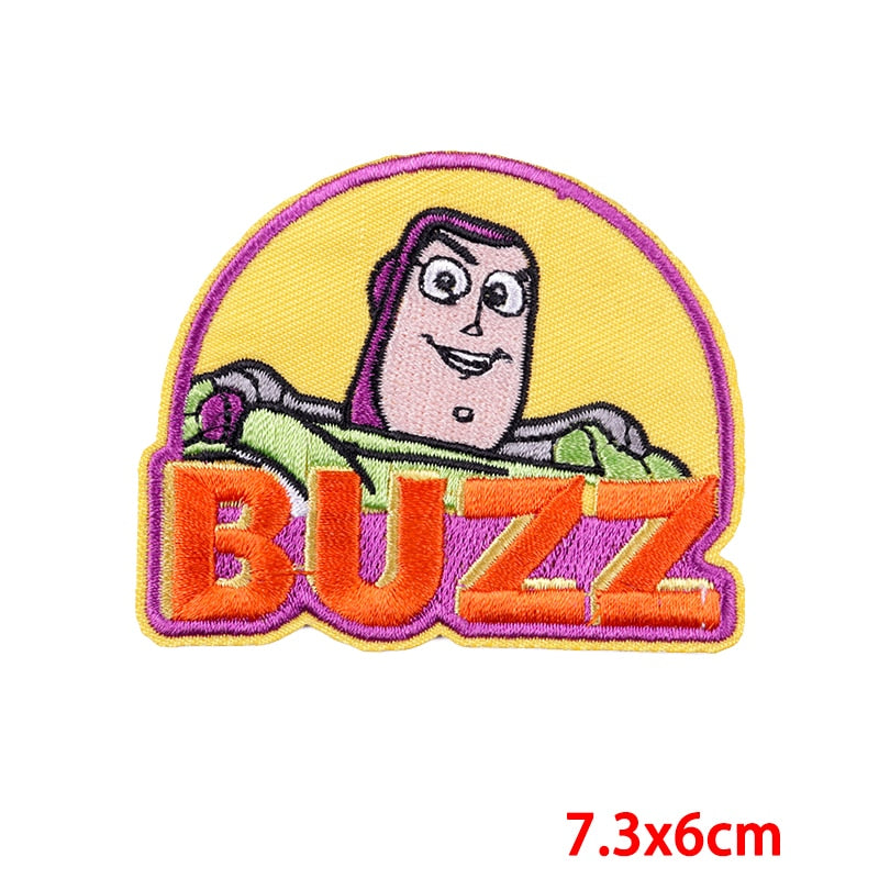 Andy's Room 'Buzz | Smiling' Embroidered Patch
