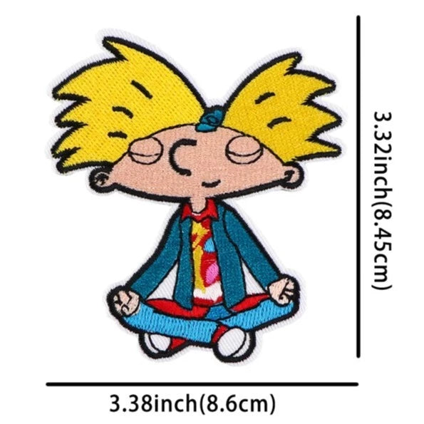 Hey Arnold! 'Arnold Shortman | Yoga' Embroidered Patch