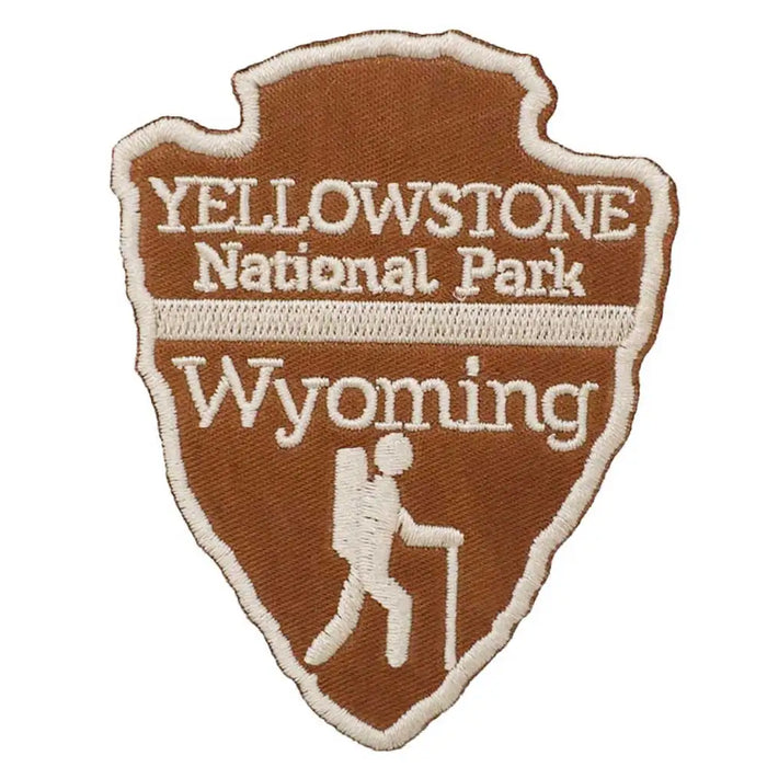 Travel 'Yellowstone National Park Wyoming' Embroidered Velcro Patch