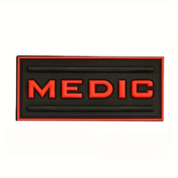 Medic PVC Rubber Velcro Patch