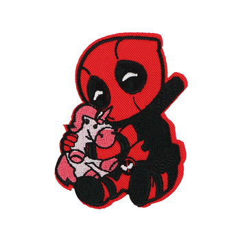 Deadpool 'Hugging Unicorn 1.0' Embroidered Patch