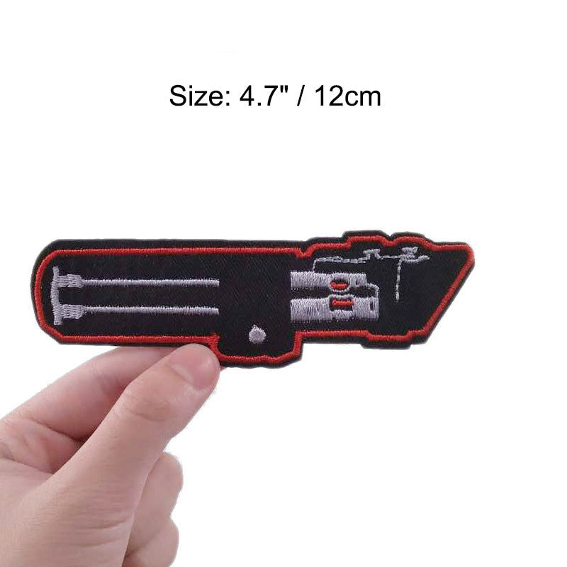 Empire and Rebellion 'Darth | Lightsaber Hilt' Embroidered Patch