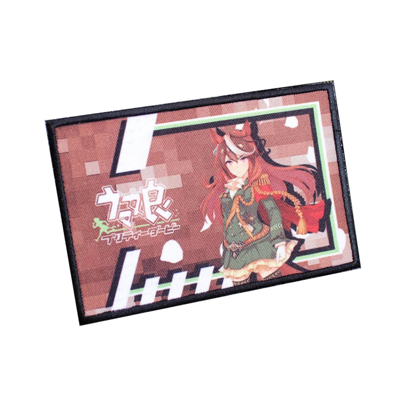 Uma Musume: Pretty Derby 'Symboli Rudolf' Embroidered Velcro Patch