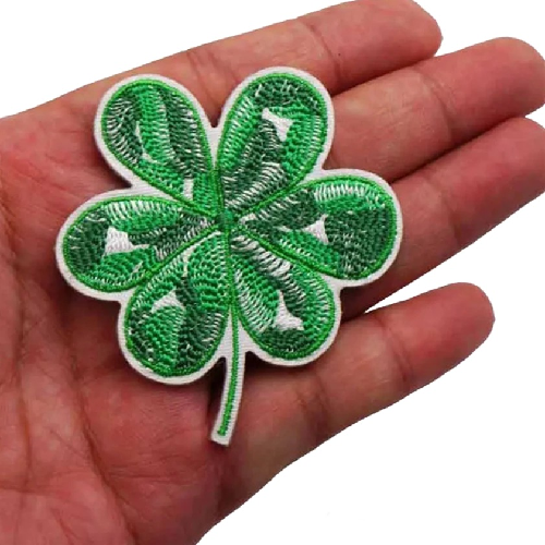 Plant 'Clover Leaf' Embroidered Patch