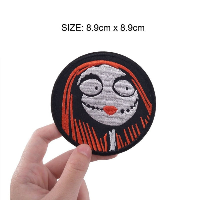 The Nightmare Before Christmas 'Sally | Face' Embroidered Patch