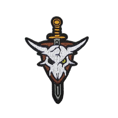 Macross Frontier 'SMS Skull Squadron Insignia' Embroidered Velcro Patch