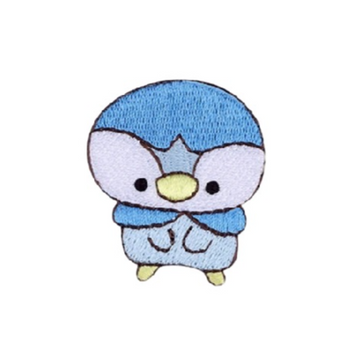 Pocket Monster 'Cute Piplup | Sad' Embroidered Patch