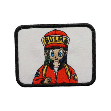 Saiyan Saga 'Bulma | Red Hat And Jacket' Embroidered Velcro Patch