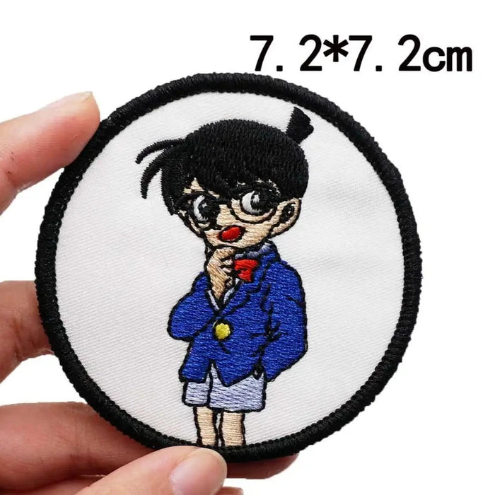 Detective Conan 'Wondering | Round' Embroidered Patch