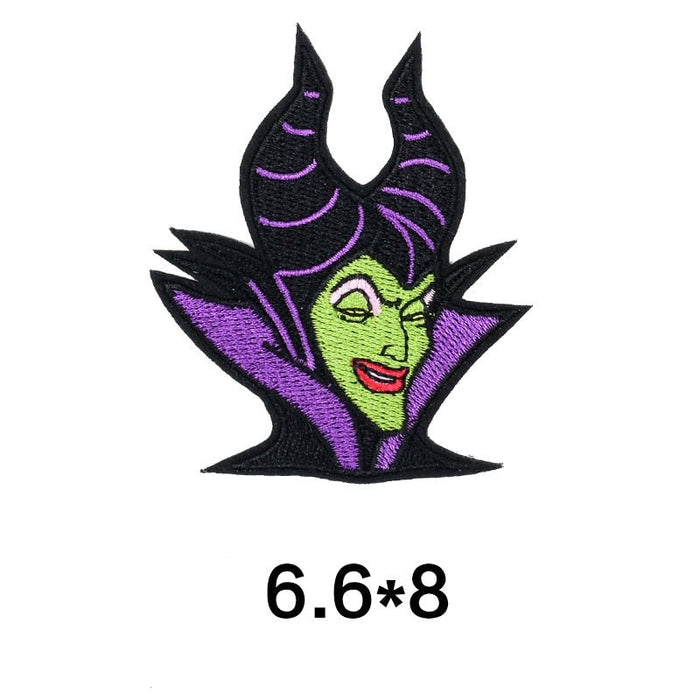Maleficent 'Evil Witch | Head' Embroidered Patch