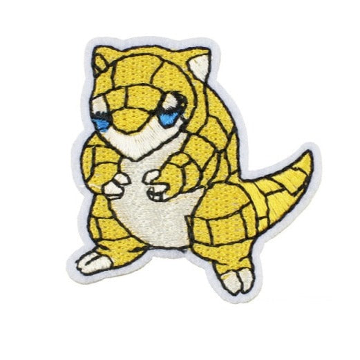 Pocket Monster 'Sandshrew' Embroidered Patch