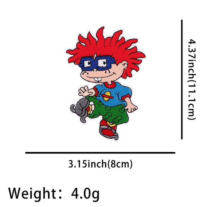 Rugrats 'Chuckie Finster' Embroidered Patch