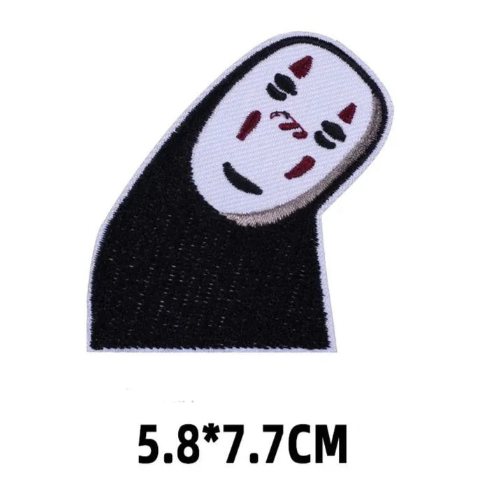 Spirited Away 'No-Face | Posing 1.0' Embroidered Patch