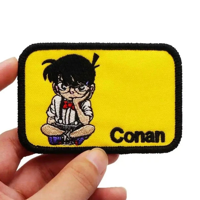 Detective Conan 'Conan | Square' Embroidered Velcro Patch