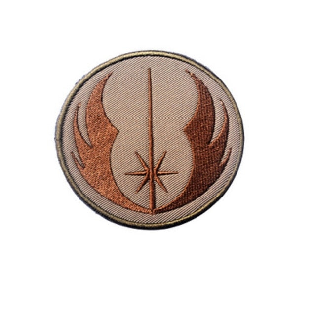 Empire and Rebellion 'Jedi Order Symbol' Embroidered Velcro Patch
