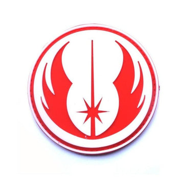 Empire and Rebellion 'Jedi Order Symbol' PVC Rubber Velcro Patch