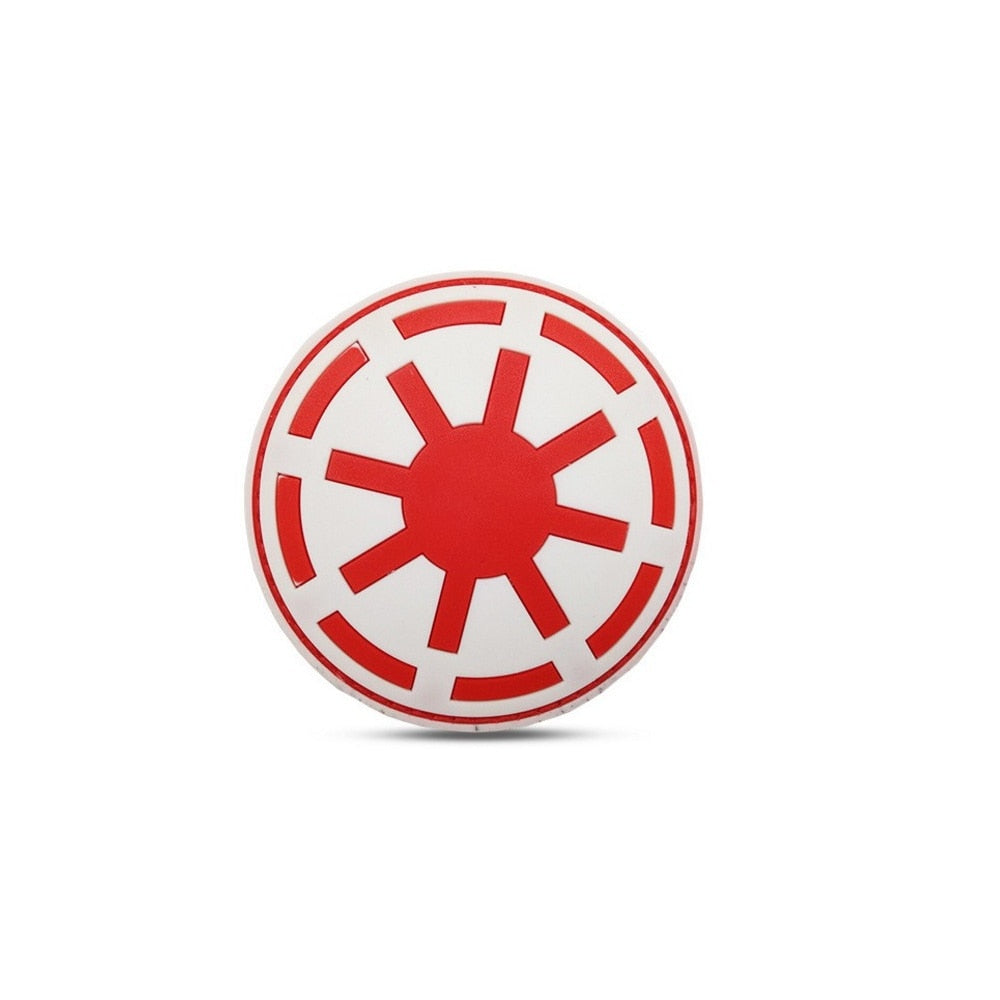 Empire and Rebellion 'Galactic Republic Symbol' PVC Rubber Velcro Patch