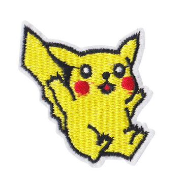 Pocket Monster 'Sliding Pikachu 1.0' Embroidered Patch