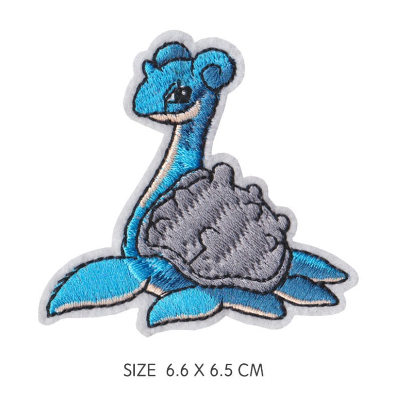 Pocket Monster 'Lapras 1.0' Embroidered Patch