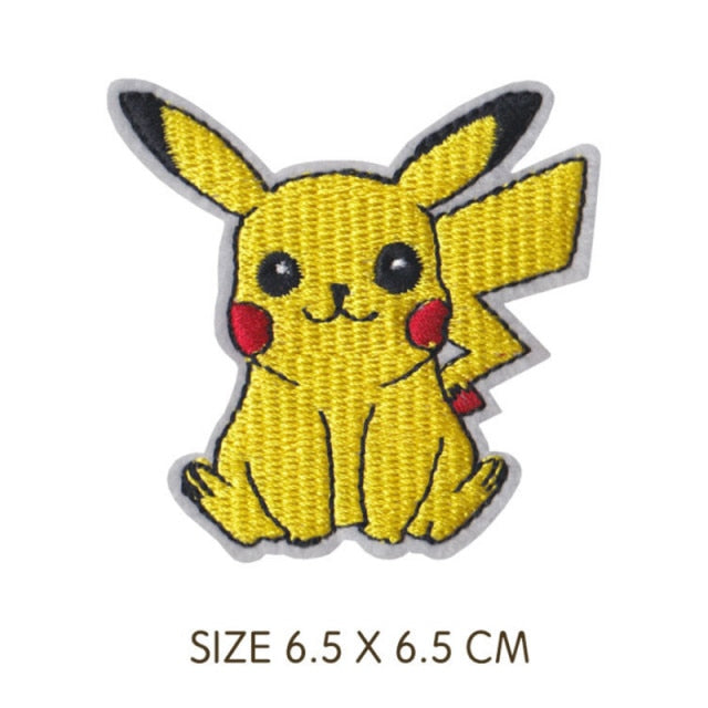 Pocket Monster 'Pikachu 3.0' Embroidered Patch