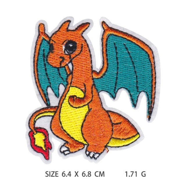 Pocket Monster 'Charizard 1.0' Embroidered Patch