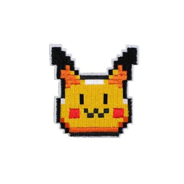 Pocket Monster 'Pikachu | Pixel' Embroidered Patch