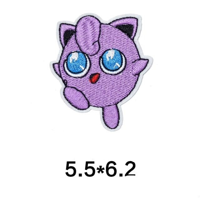 Pocket Monster 'Jigglypuff | Purple' Embroidered Patch