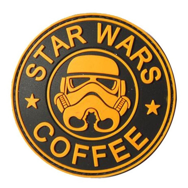 Empire and Rebellion Coffee | Stormtrooper | 2.0'  PVC Rubber Patch