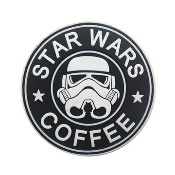 Empire and Rebellion Coffee | Stormtrooper | 4.0' PVC Rubber Patch