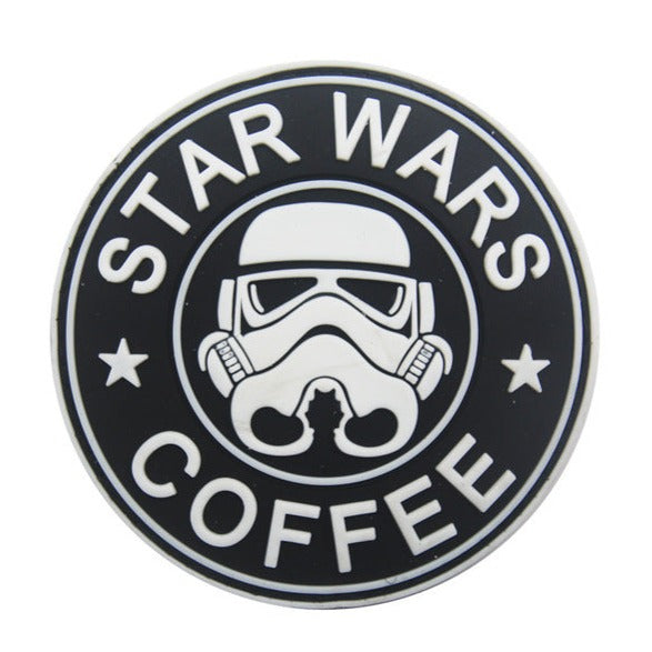 Empire and Rebellion Coffee | Stormtrooper | 4.0' PVC Rubber Patch