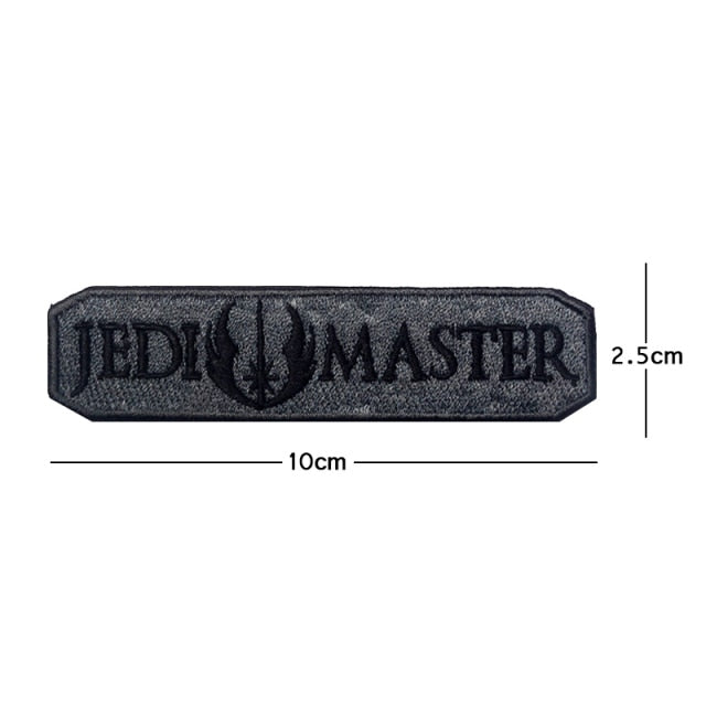 Empire and Rebellion 'Jedi Maaster | 2.0' Embroidered Velcro Patch