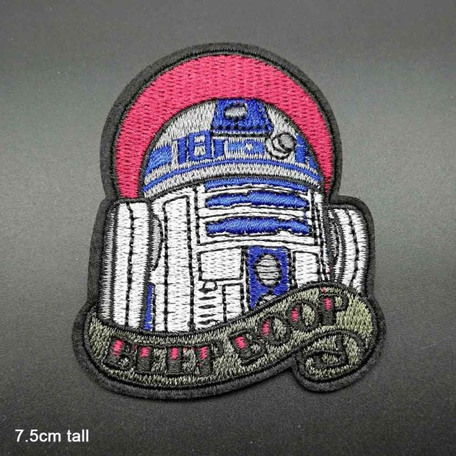 Empire and Rebellion 'R2-D2 | Beep Boop' Embroidered Patch