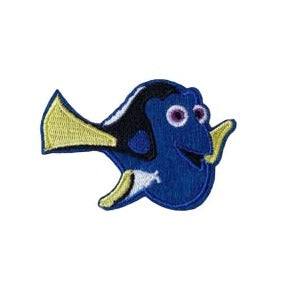 Finding Nemo 6" 'Dory' Embroidered Patch Set