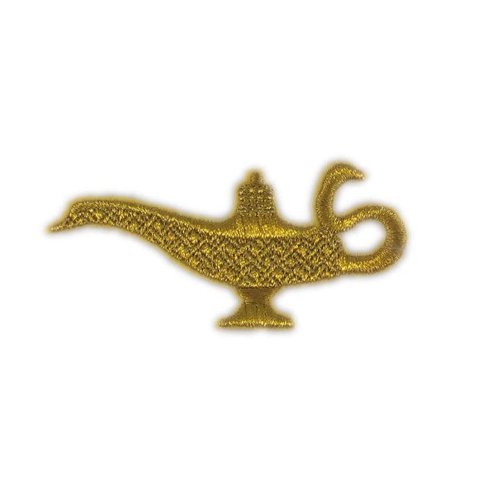 Aladdin 4" 'Magic Lamp' Embroidered Patch Set