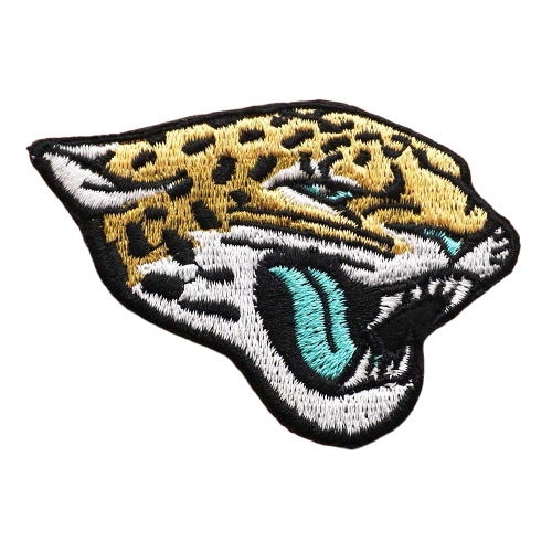 Jaguar 'Head' Embroidered Velcro Patch