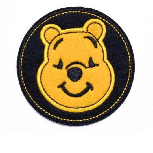 Winnie the Pooh 'Mini Head 3.0' Embroidered Patch