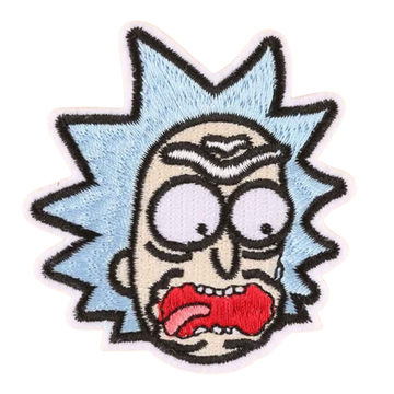 Rick and Morty 'Rick | Screams 1.0' Embroidered Patch