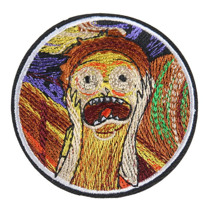 Rick and Morty 'Morty | Screaming 1.0' Embroidered Patch
