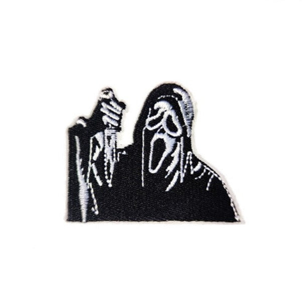 Scream 2" 'Ghostface' Embroidered Patch Set