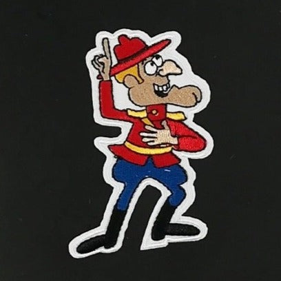 Dudley Do-Right 'Dudley | Canadian Mountie Outfit' Embroidered Patch